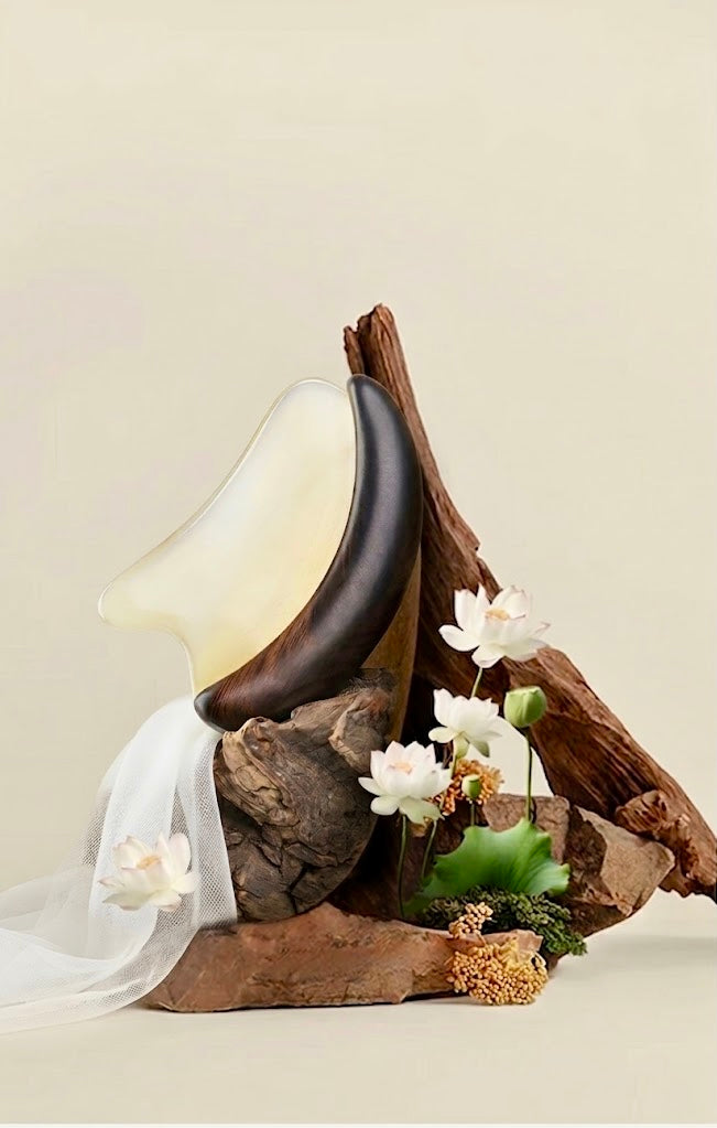 Natural Goat Horn Gua Sha Scraping Board
